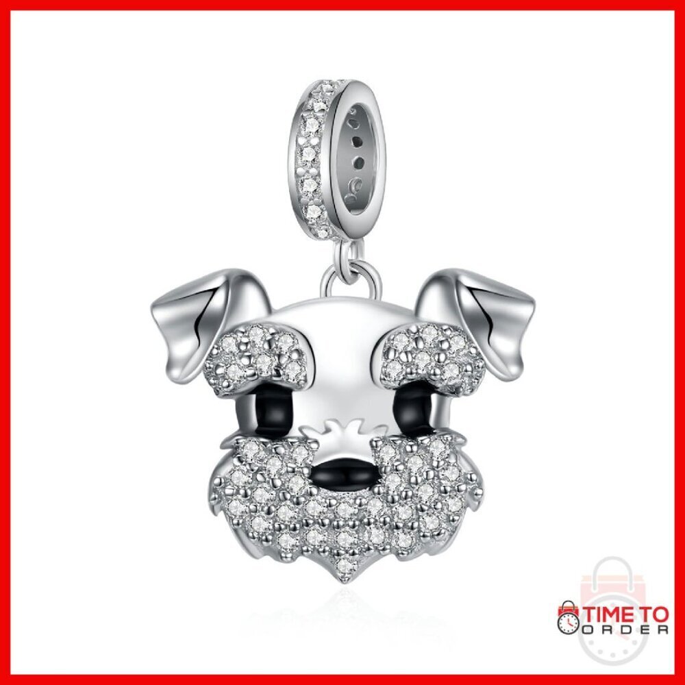 Sterling Silver Animal Charm Bracelet Gift for Women S925